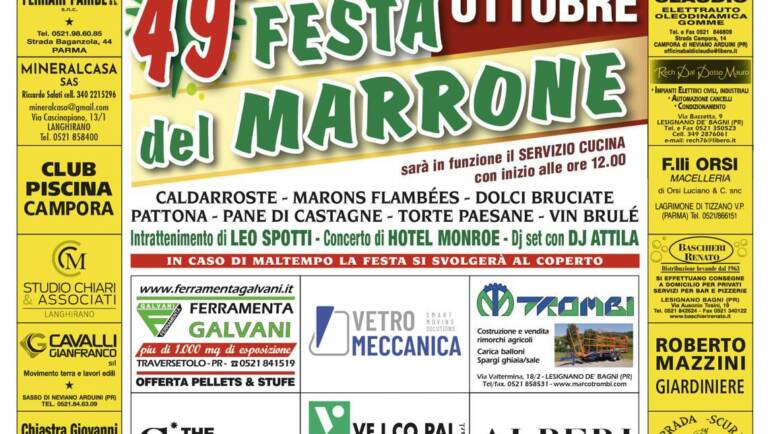 49a Festa del Marrone, Campora – 19 Ottobre 2025